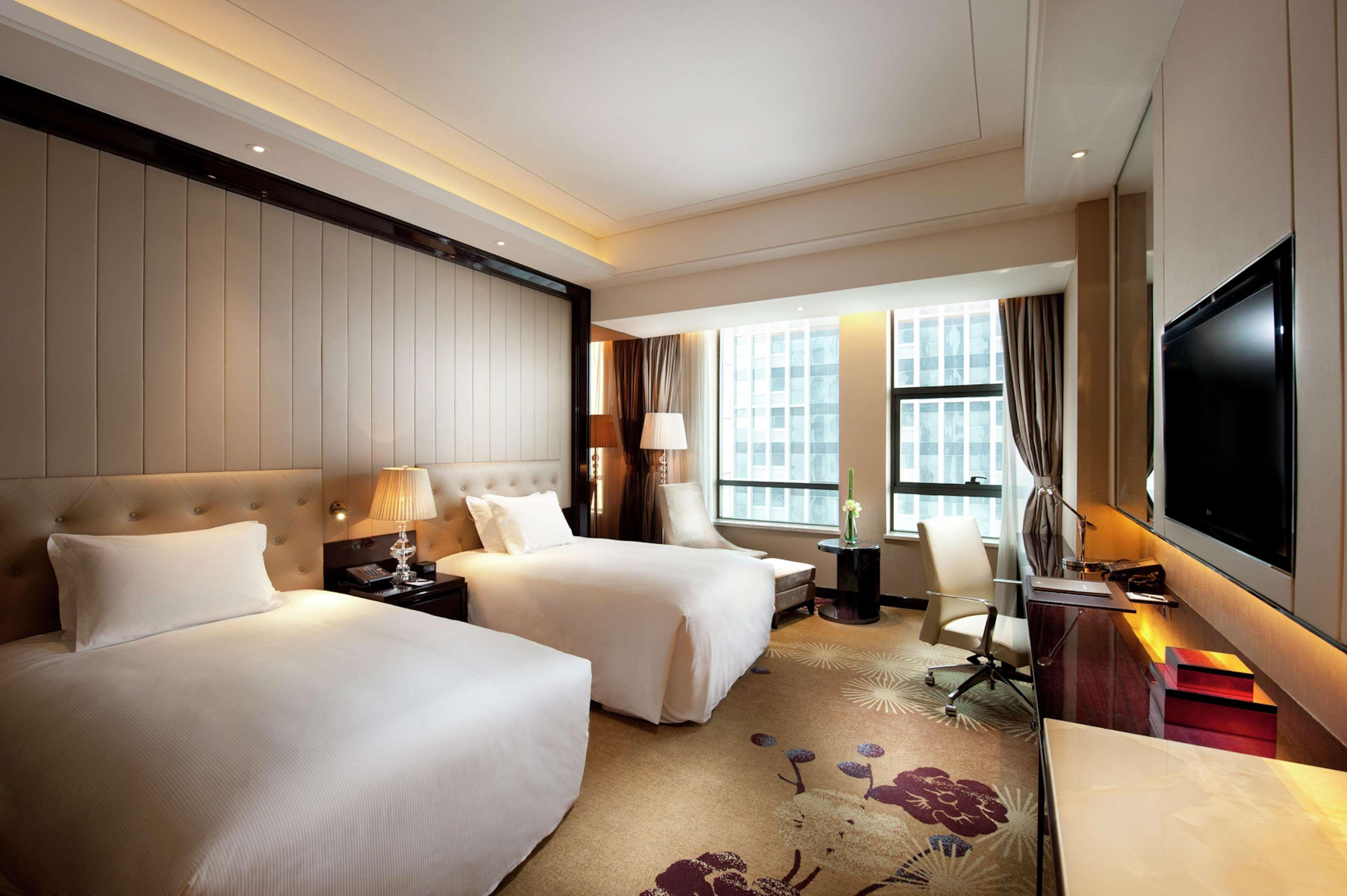 Hilton Nanjing Nanquim Exterior foto