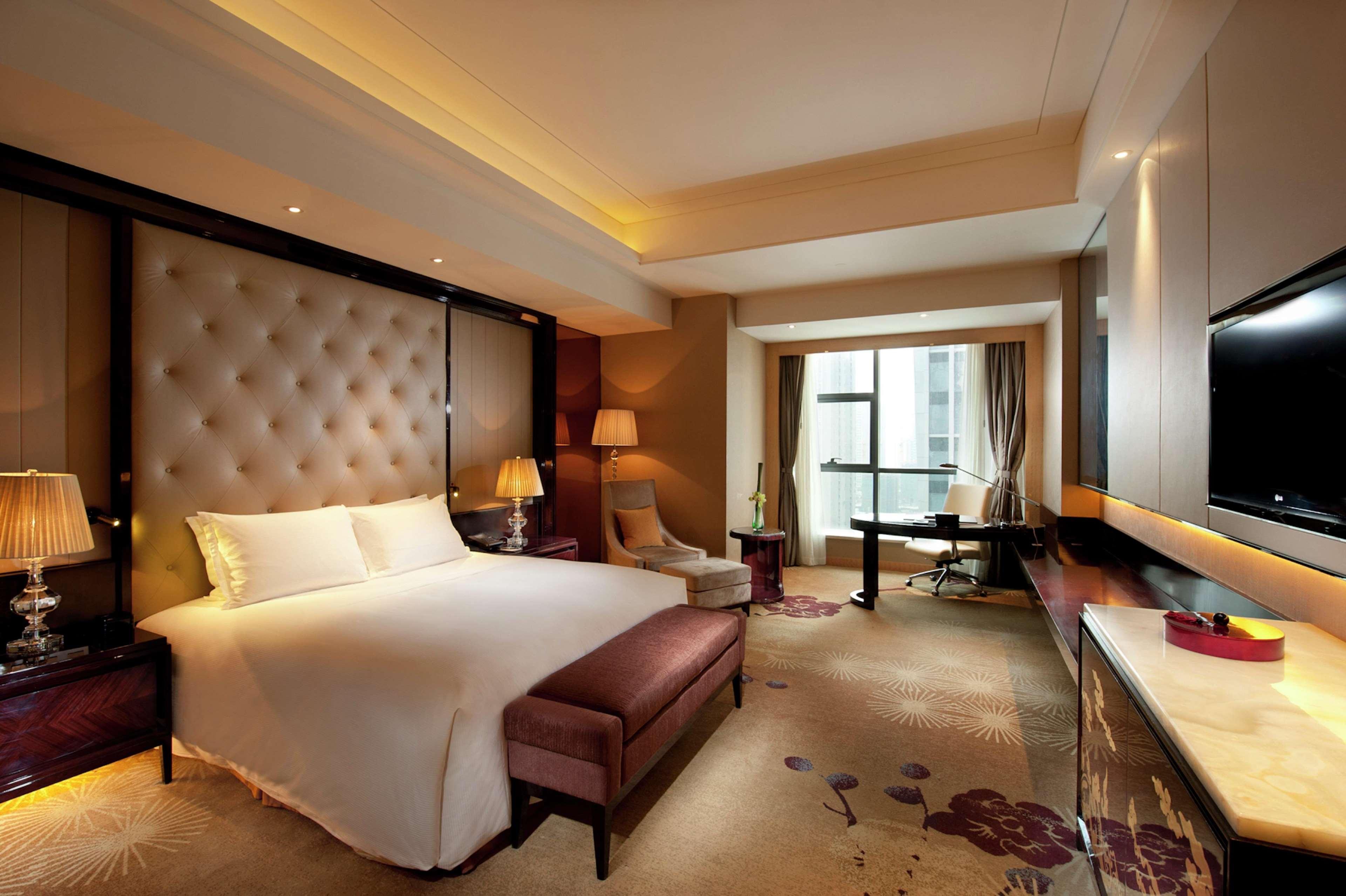 Hilton Nanjing Nanquim Quarto foto