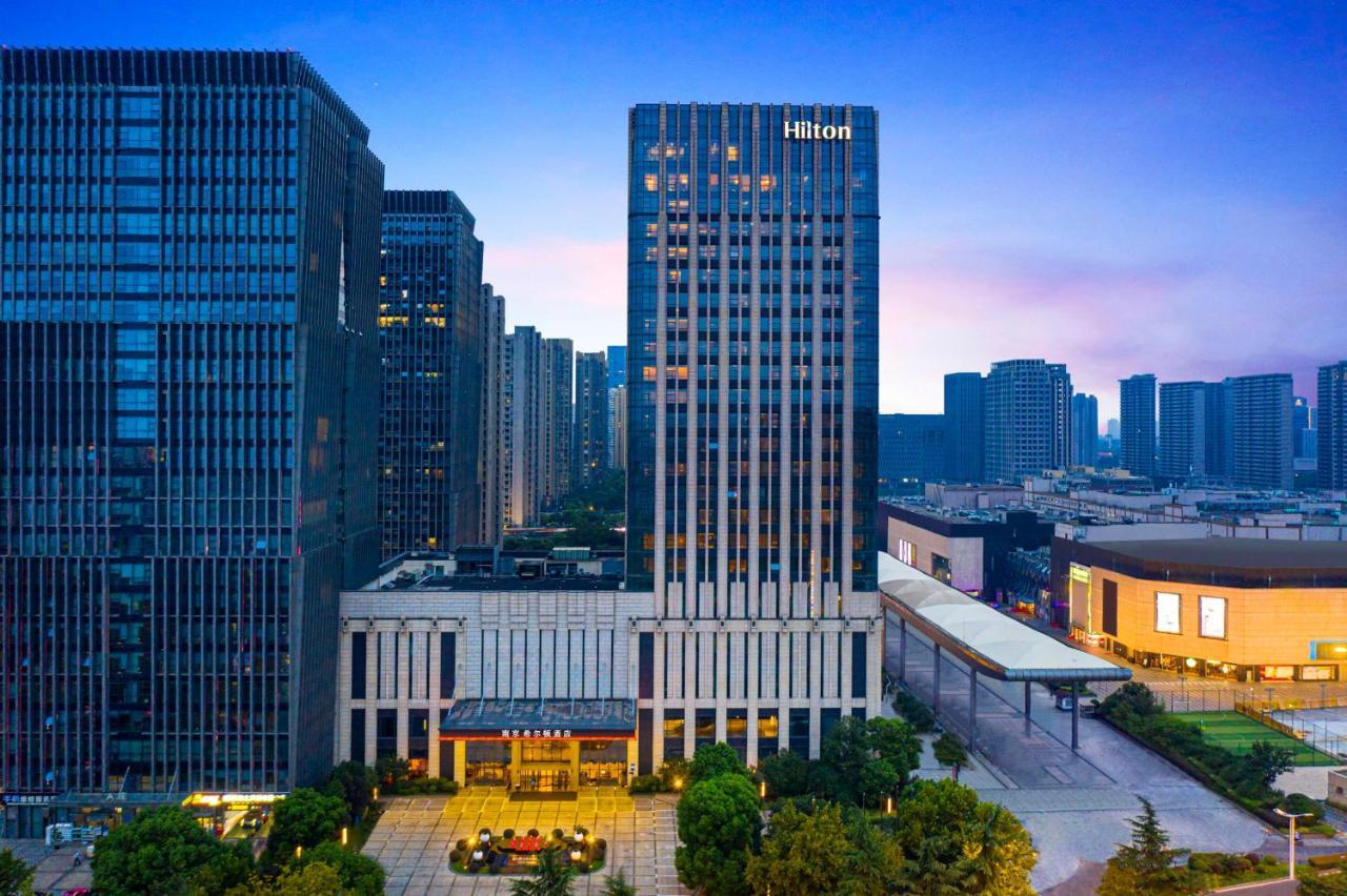Hilton Nanjing Nanquim Exterior foto