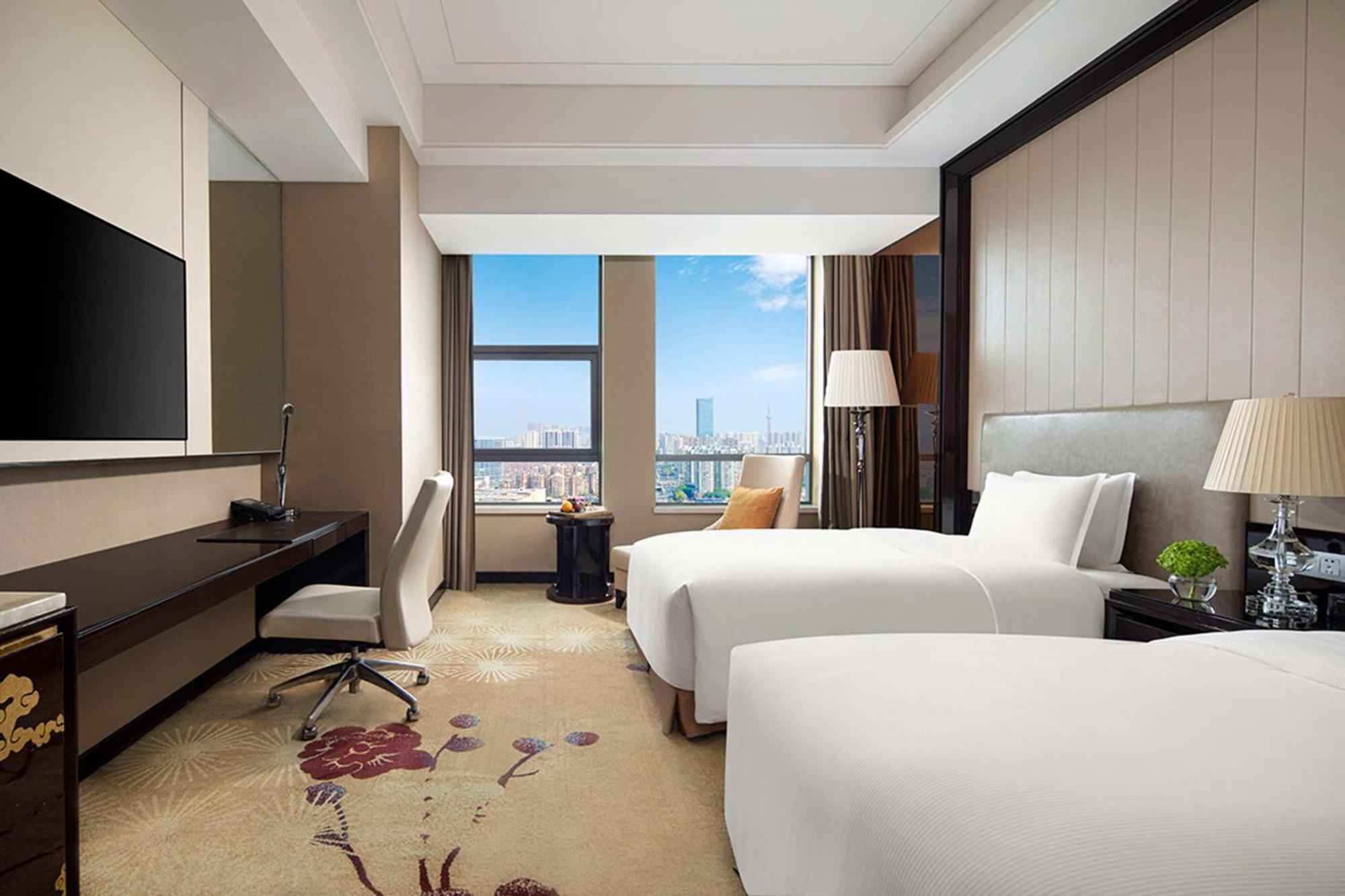 Hilton Nanjing Nanquim Exterior foto