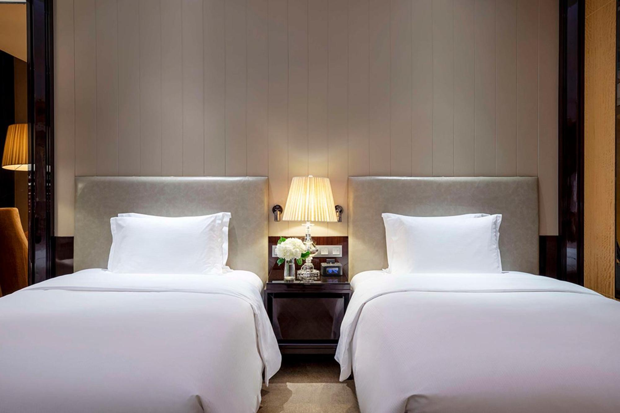 Hilton Nanjing Nanquim Exterior foto