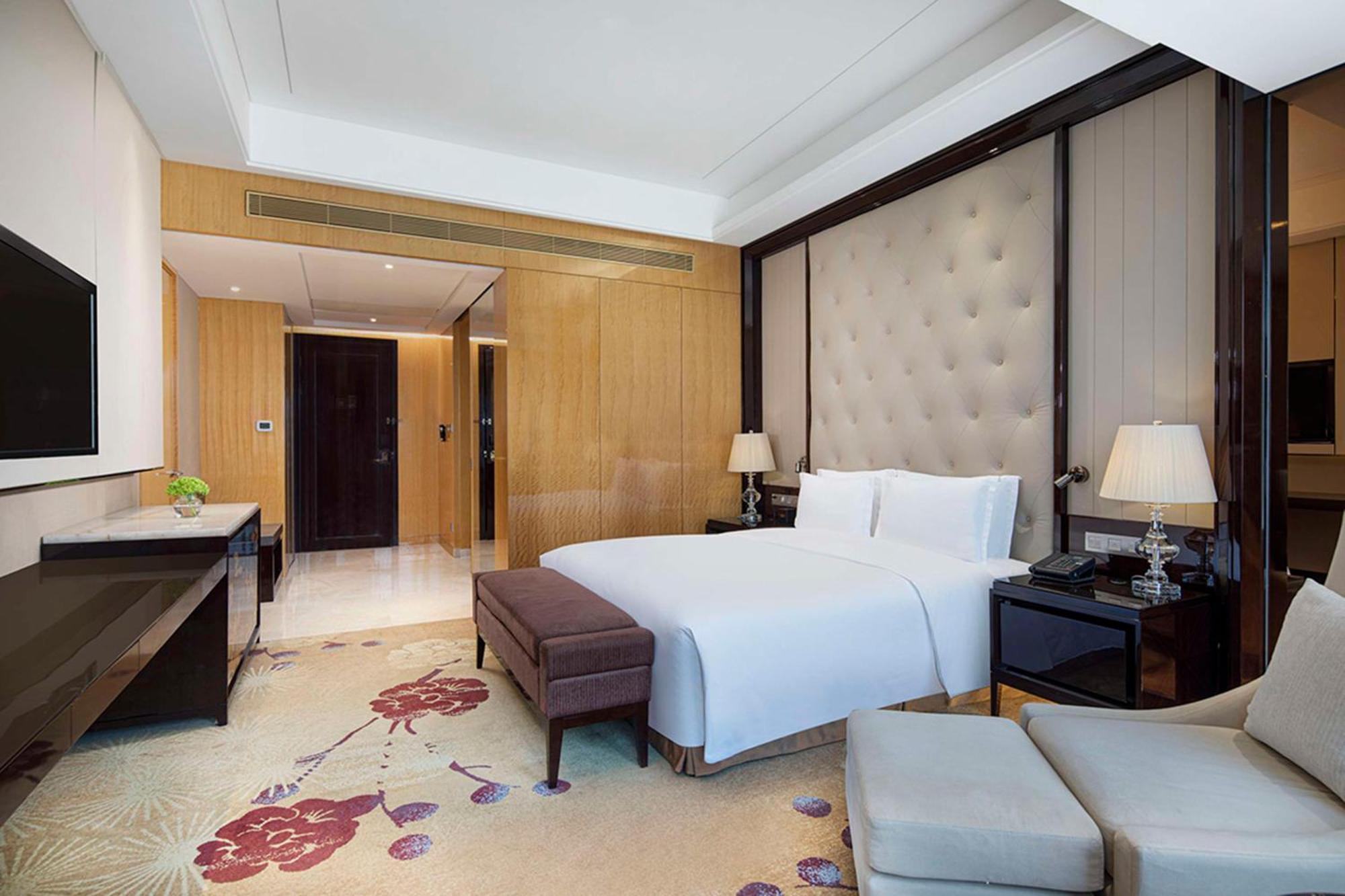 Hilton Nanjing Nanquim Exterior foto
