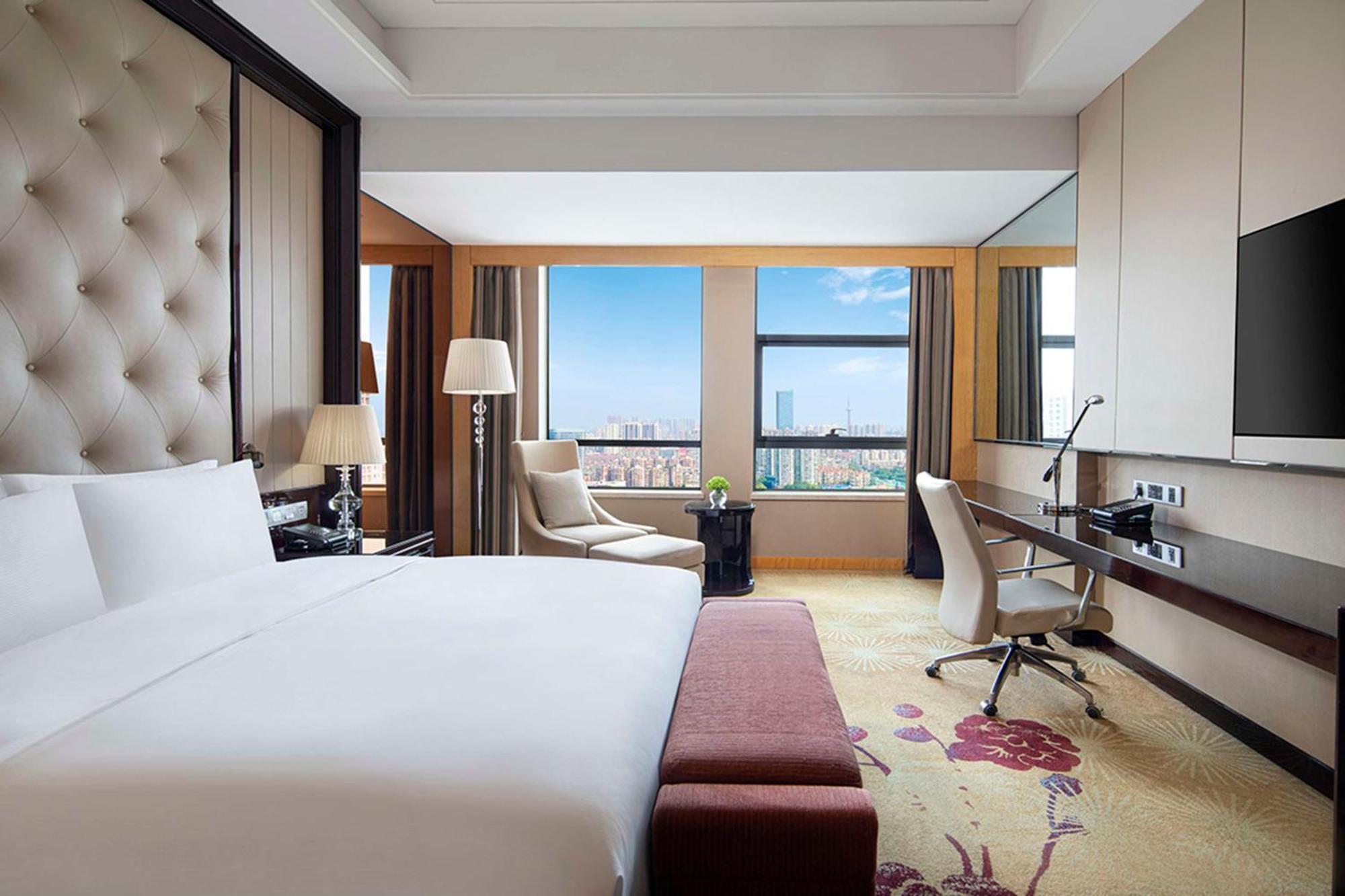 Hilton Nanjing Nanquim Exterior foto