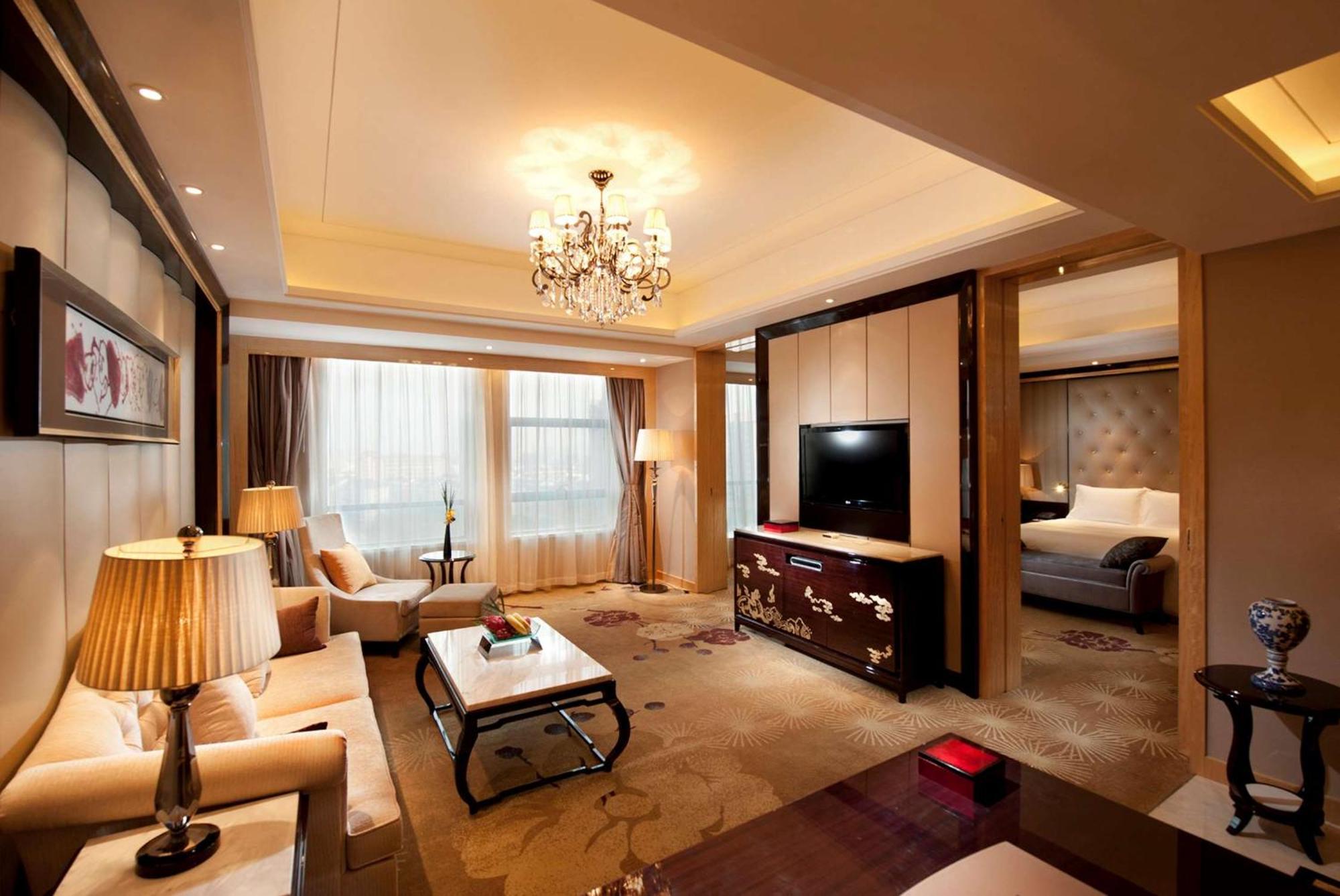 Hilton Nanjing Nanquim Exterior foto