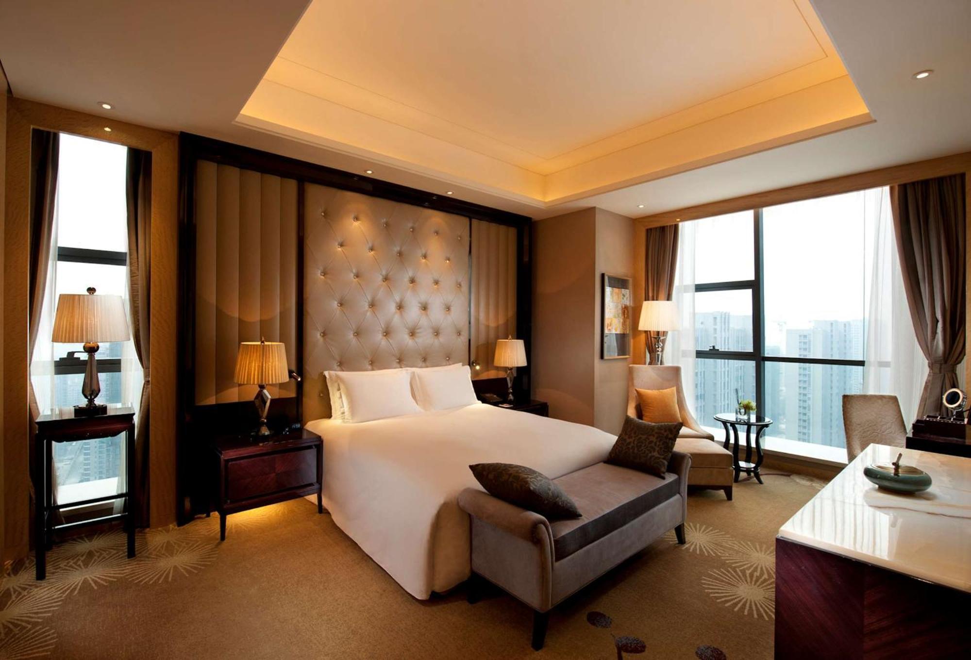 Hilton Nanjing Nanquim Exterior foto