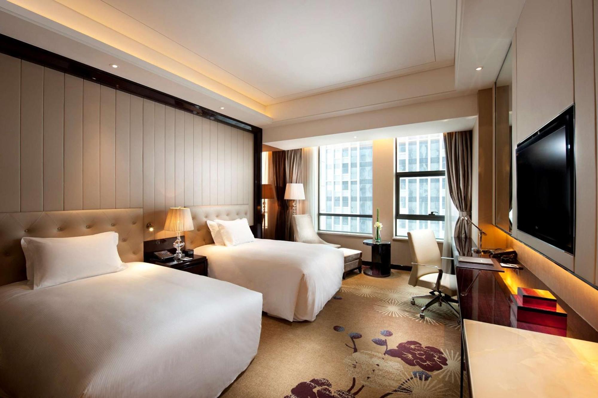 Hilton Nanjing Nanquim Exterior foto