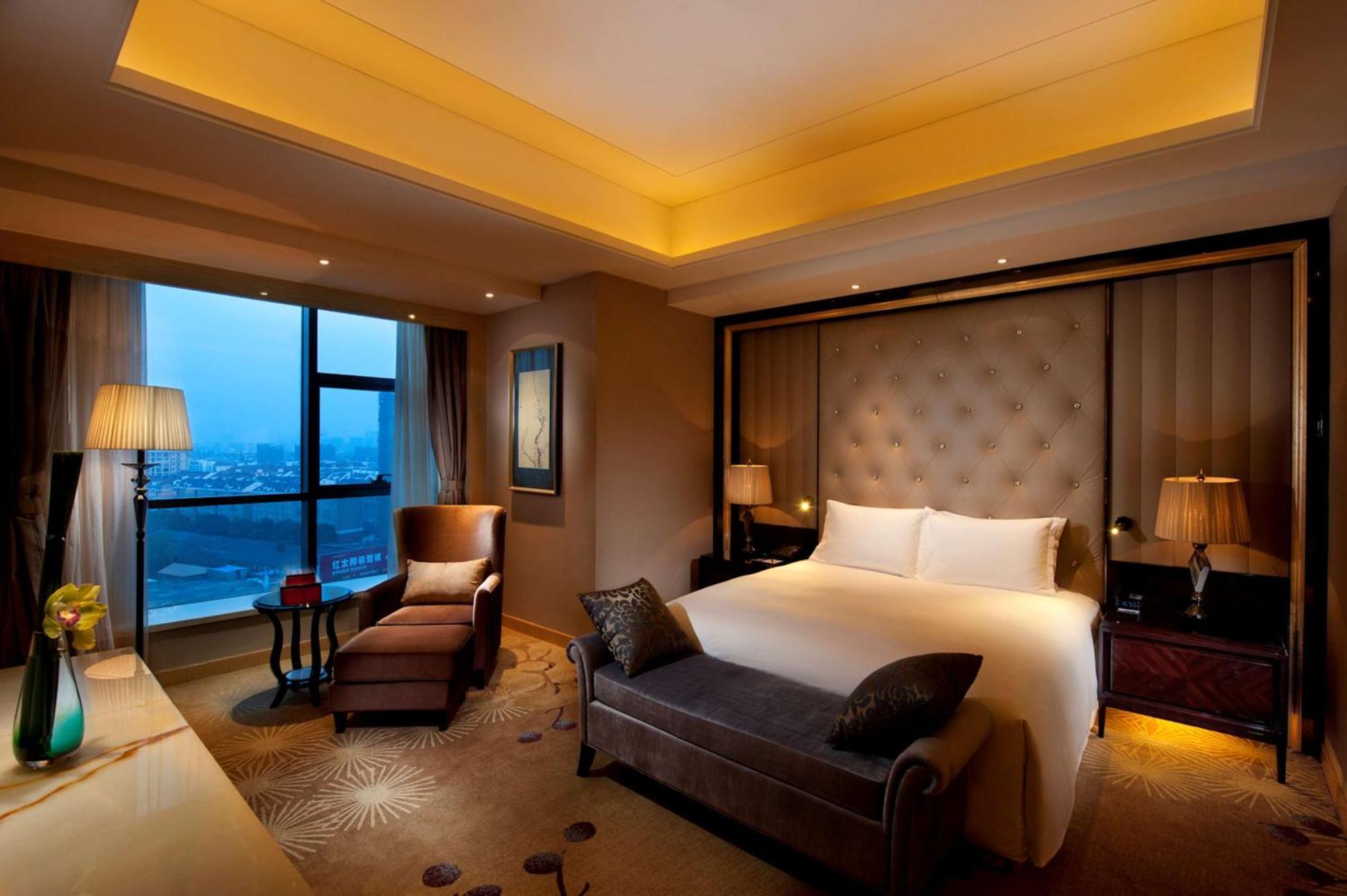 Hilton Nanjing Nanquim Exterior foto