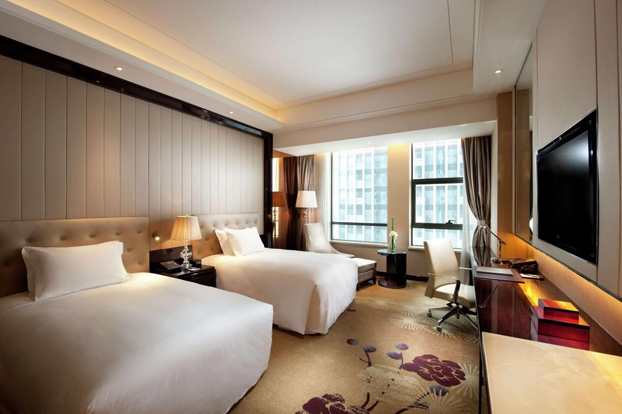 Hilton Nanjing Nanquim Exterior foto
