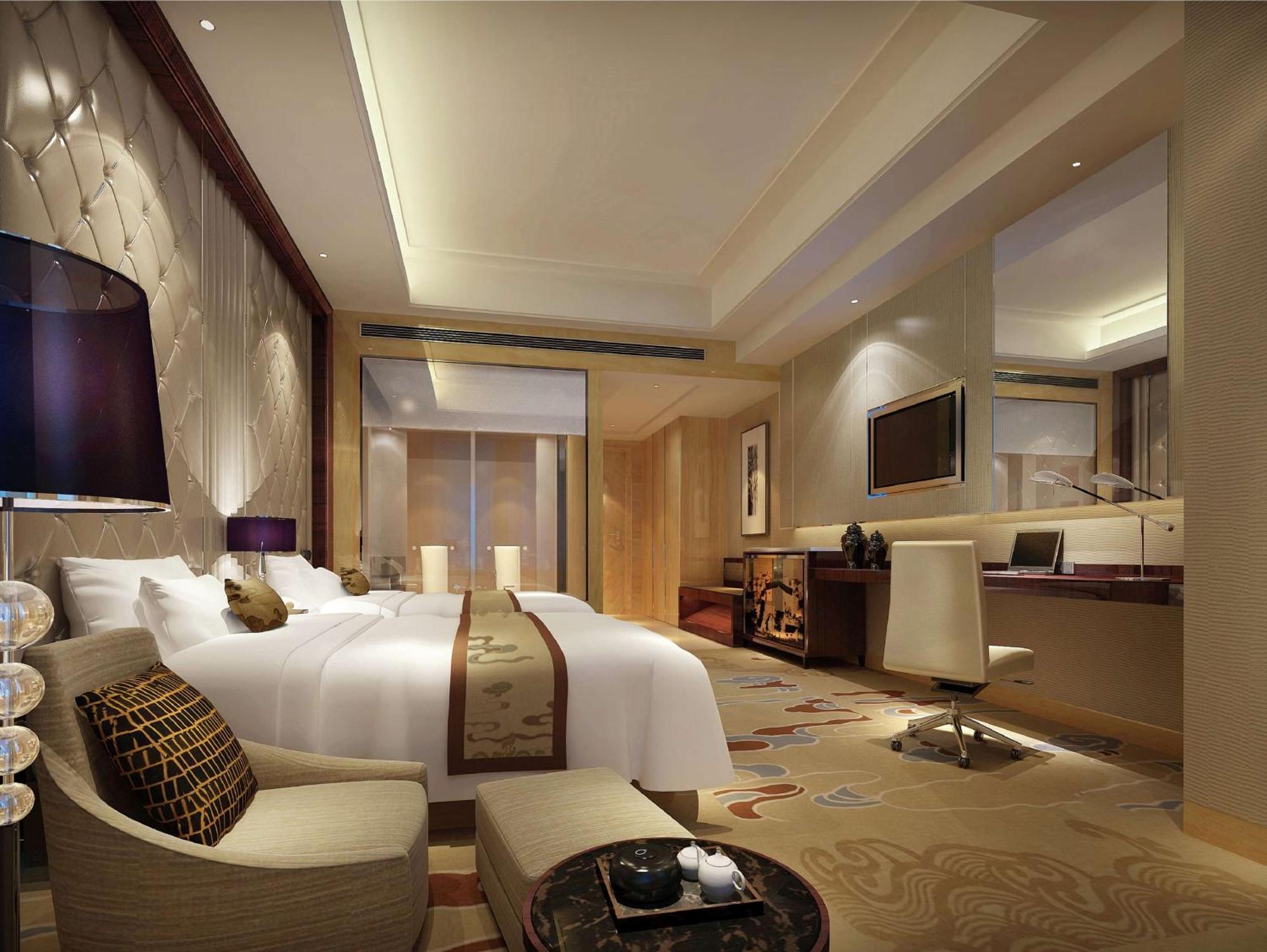 Hilton Nanjing Nanquim Exterior foto