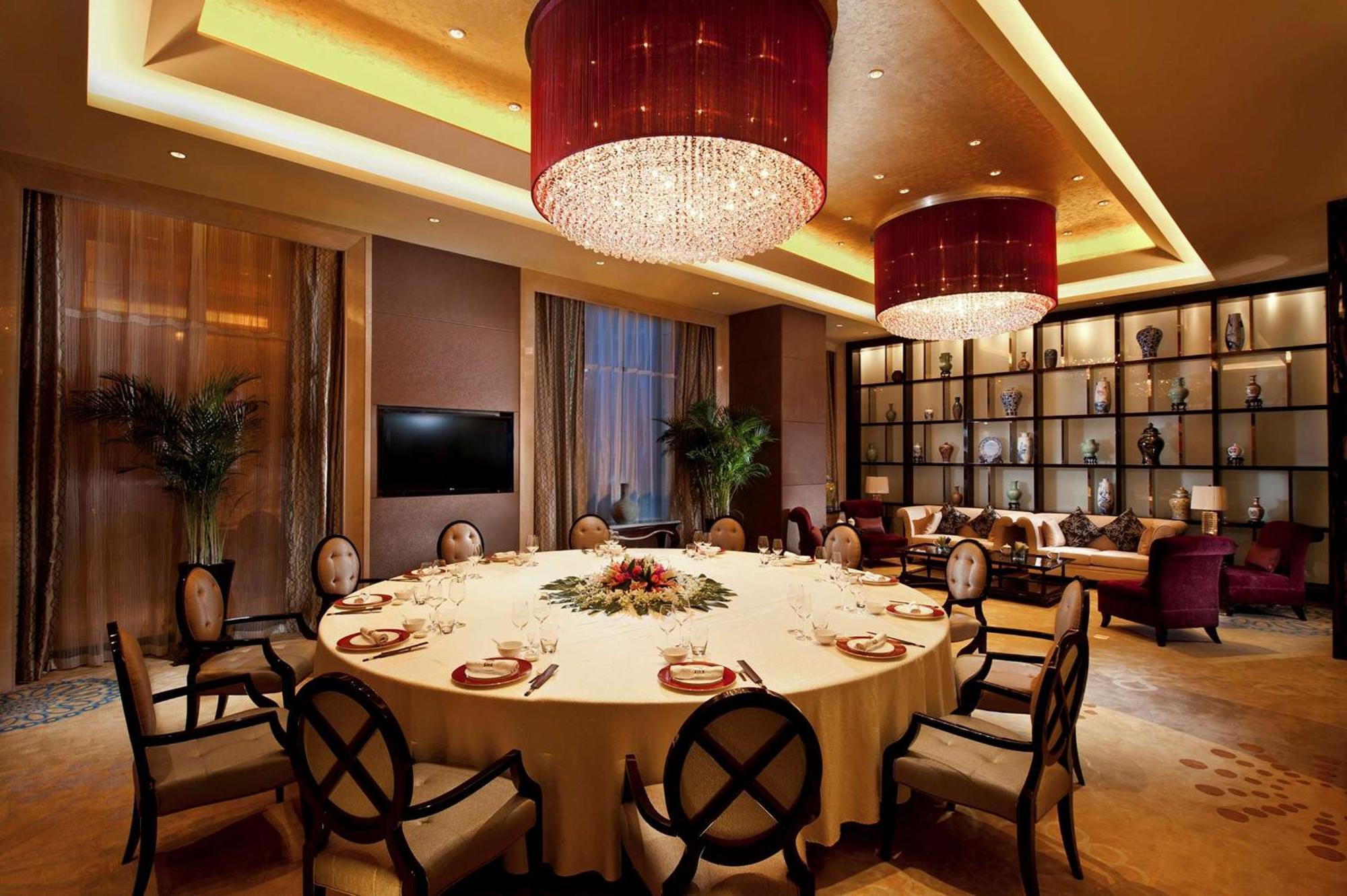 Hilton Nanjing Nanquim Exterior foto