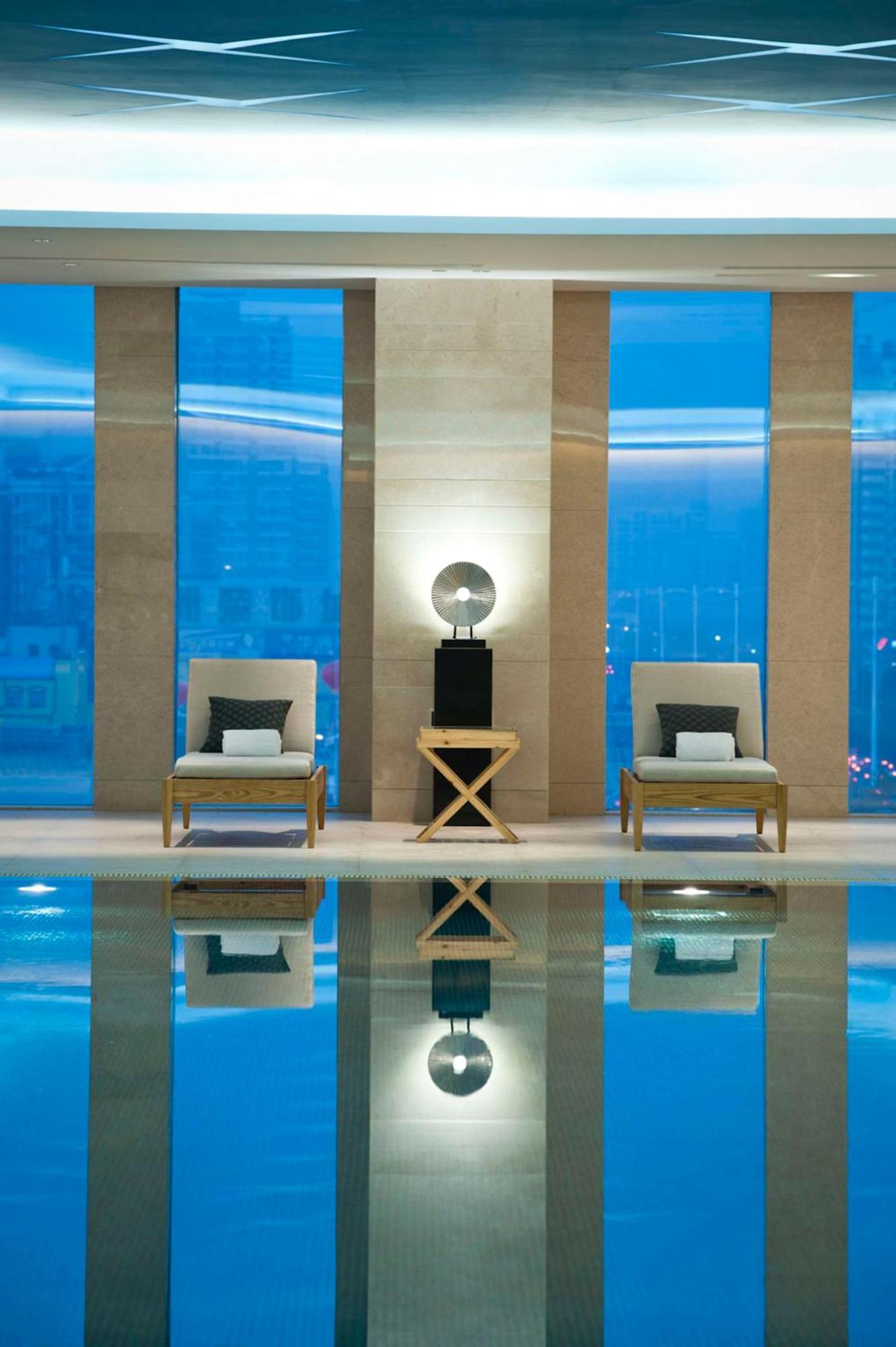 Hilton Nanjing Nanquim Exterior foto