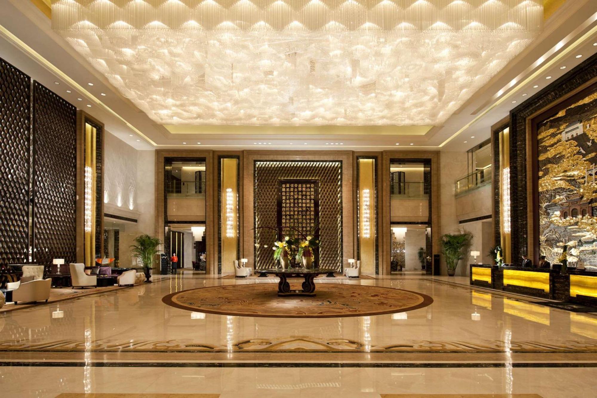 Hilton Nanjing Nanquim Exterior foto